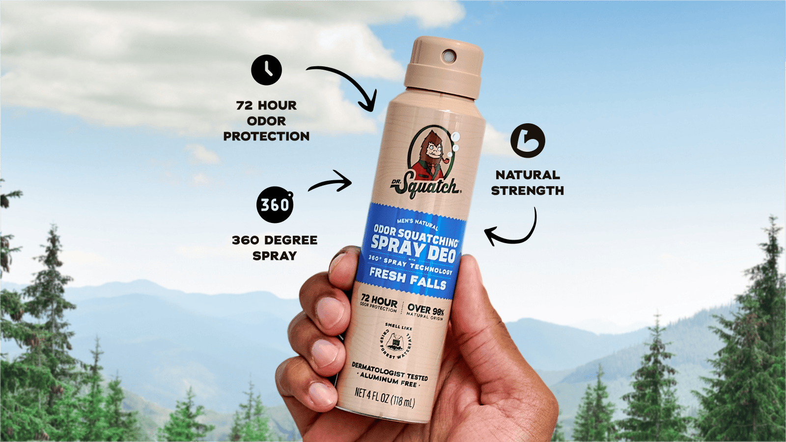 Spray Deodorant 4-Pack G16