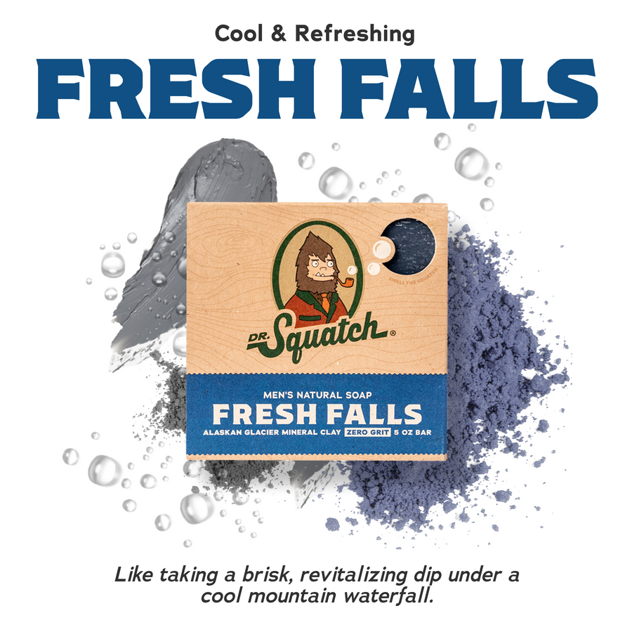 4-Pack Fresh Falls Natural Bar Soap W3