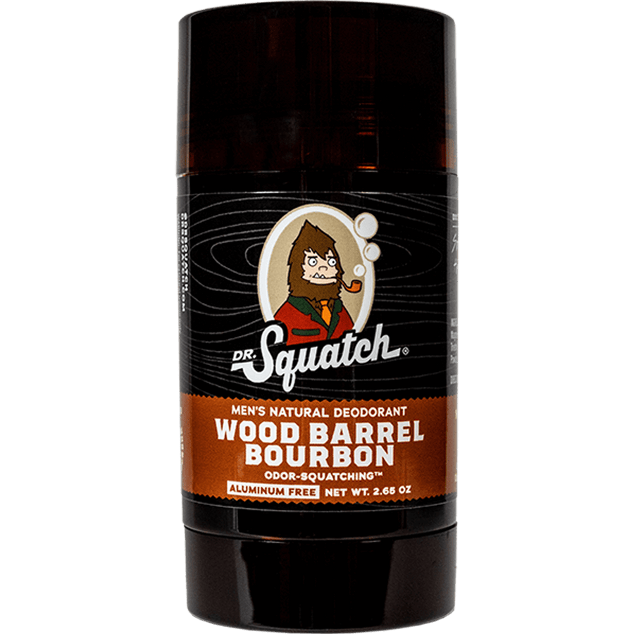 Essentials: Wood Barrel Bourbon Deodorant Q5