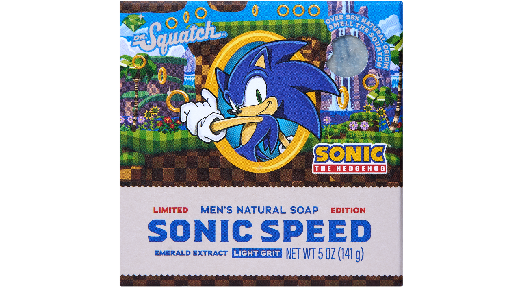 Sonic Speed Super Pack - Exclusive Limited Edition Bar Soap and Deodorant Bundle B7