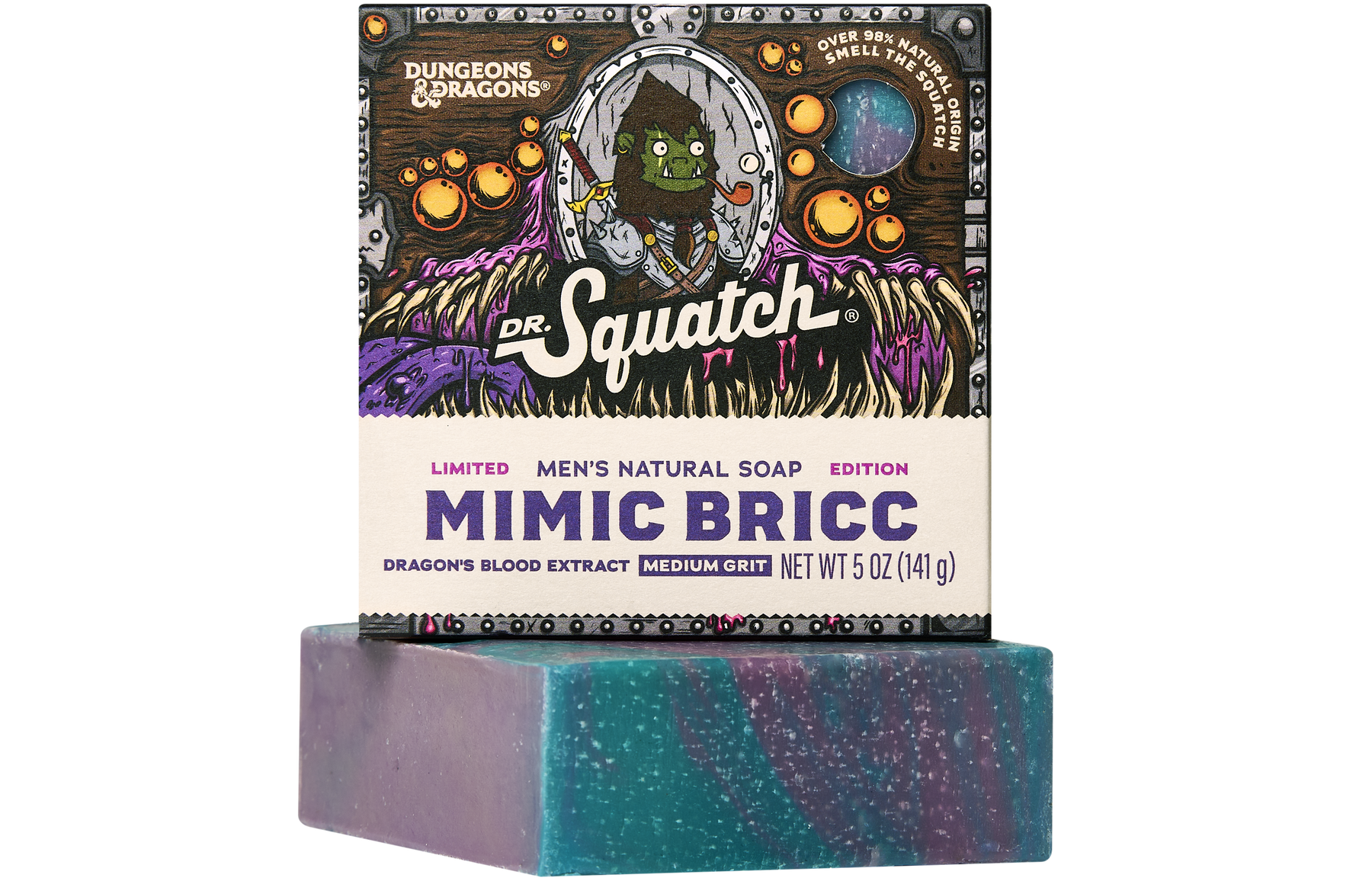 Dungeons & Dragons Mimic Bricc 3-Pack - Exclusive Limited Edition Bar Soap G8