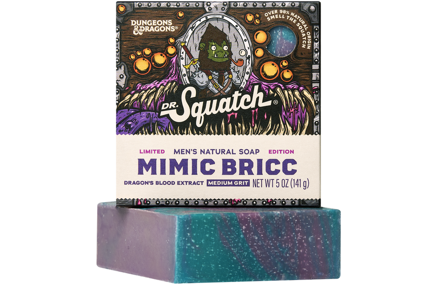 Dungeons & Dragons Mimic Bricc 3-Pack - Exclusive Limited Edition Bar Soap G8
