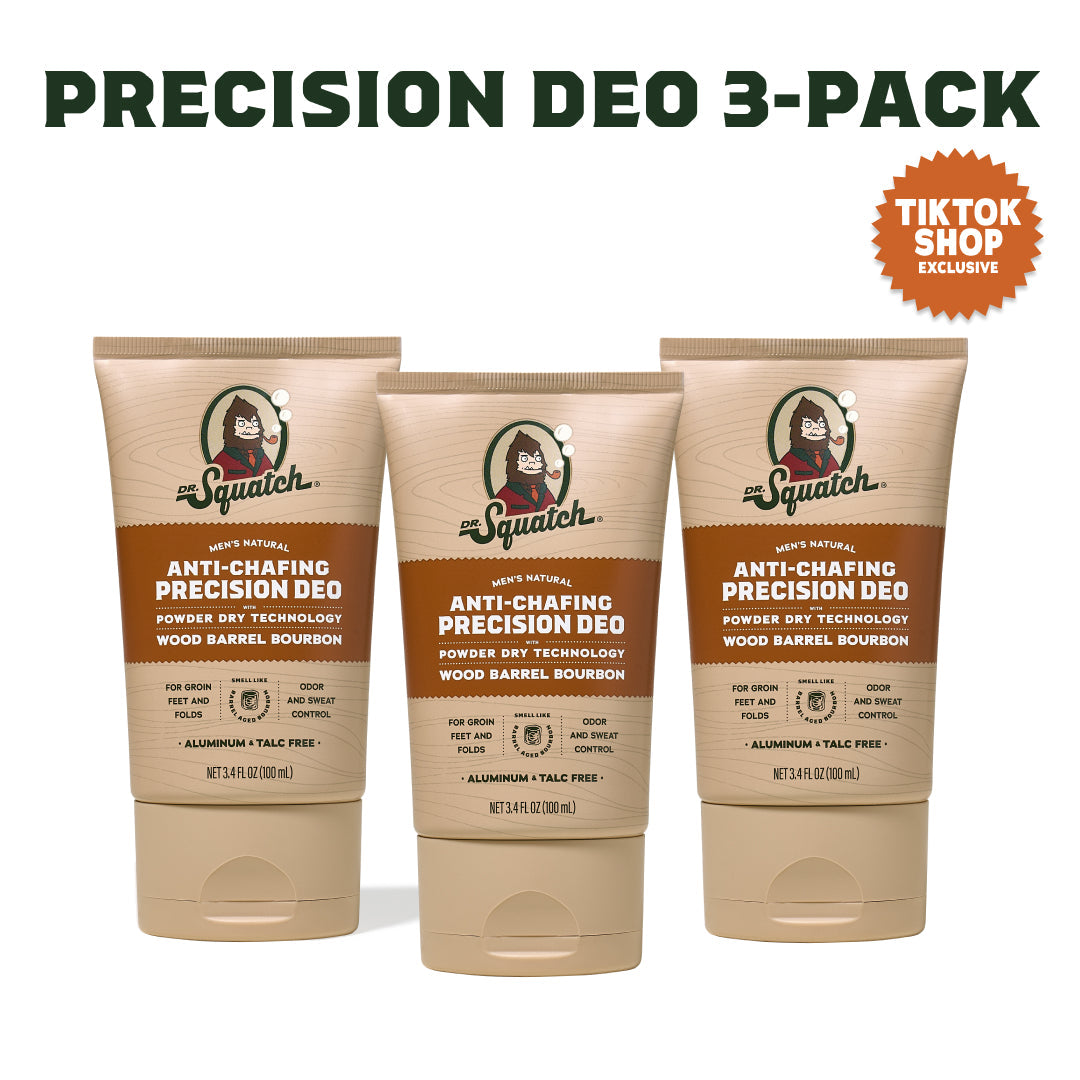 Precision Deo Wood Barrel Bourbon - 3-Pack D15
