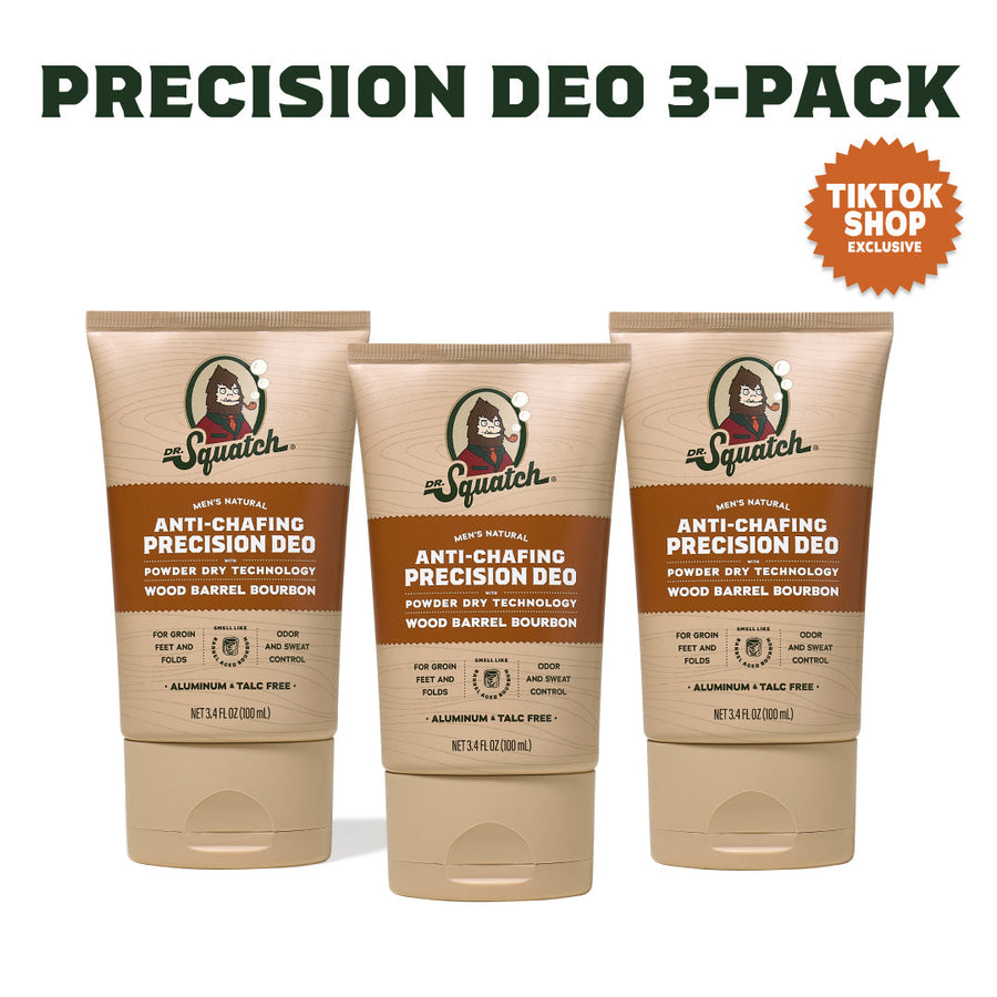 Precision Deo Wood Barrel Bourbon - 3-Pack D15