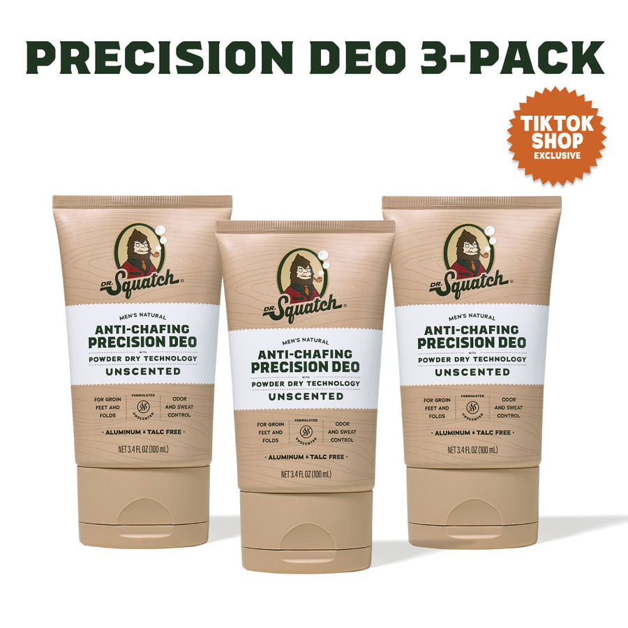 Precision Deo Fragrance Free - 3-Pack D12