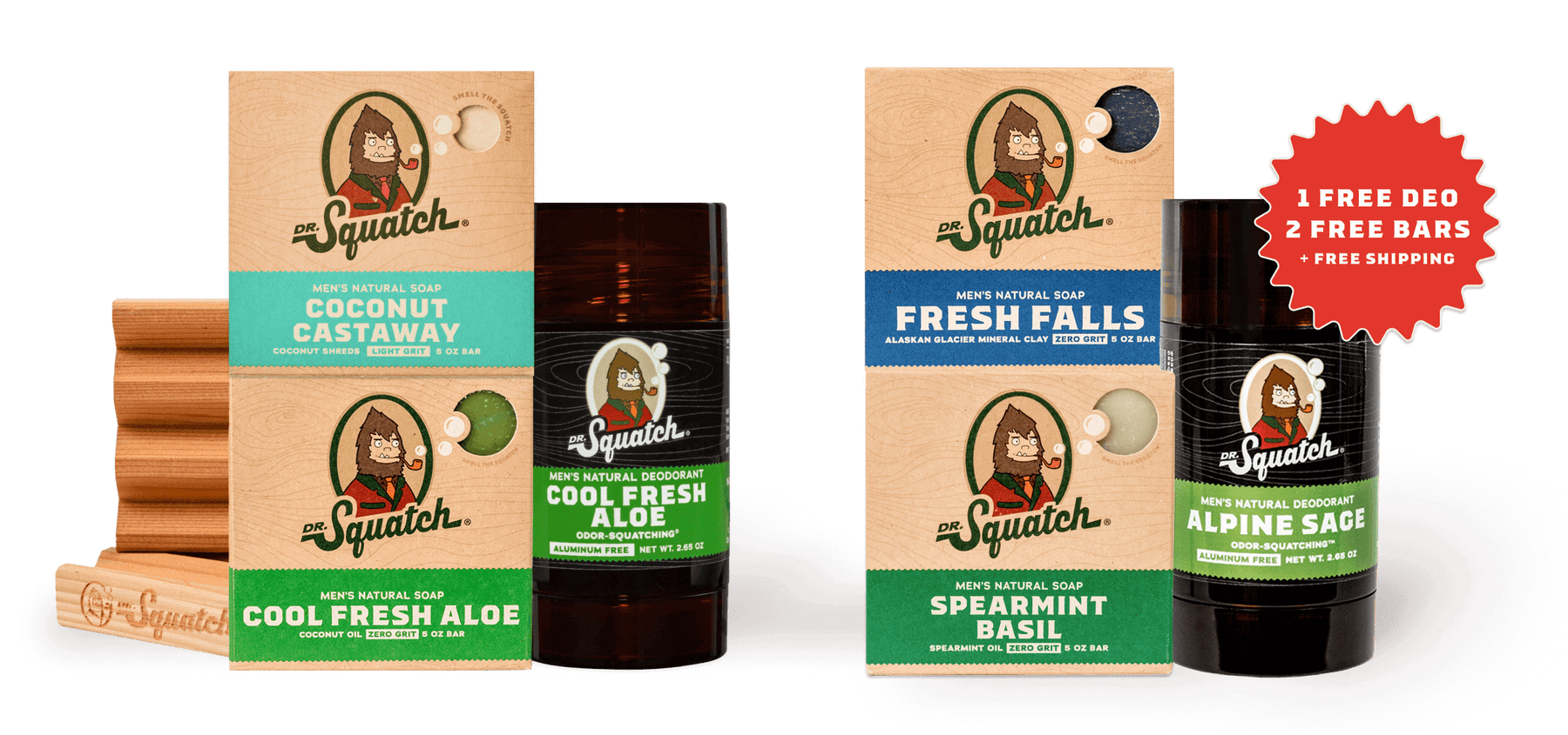 Deodorant & Soap Starter Set R5