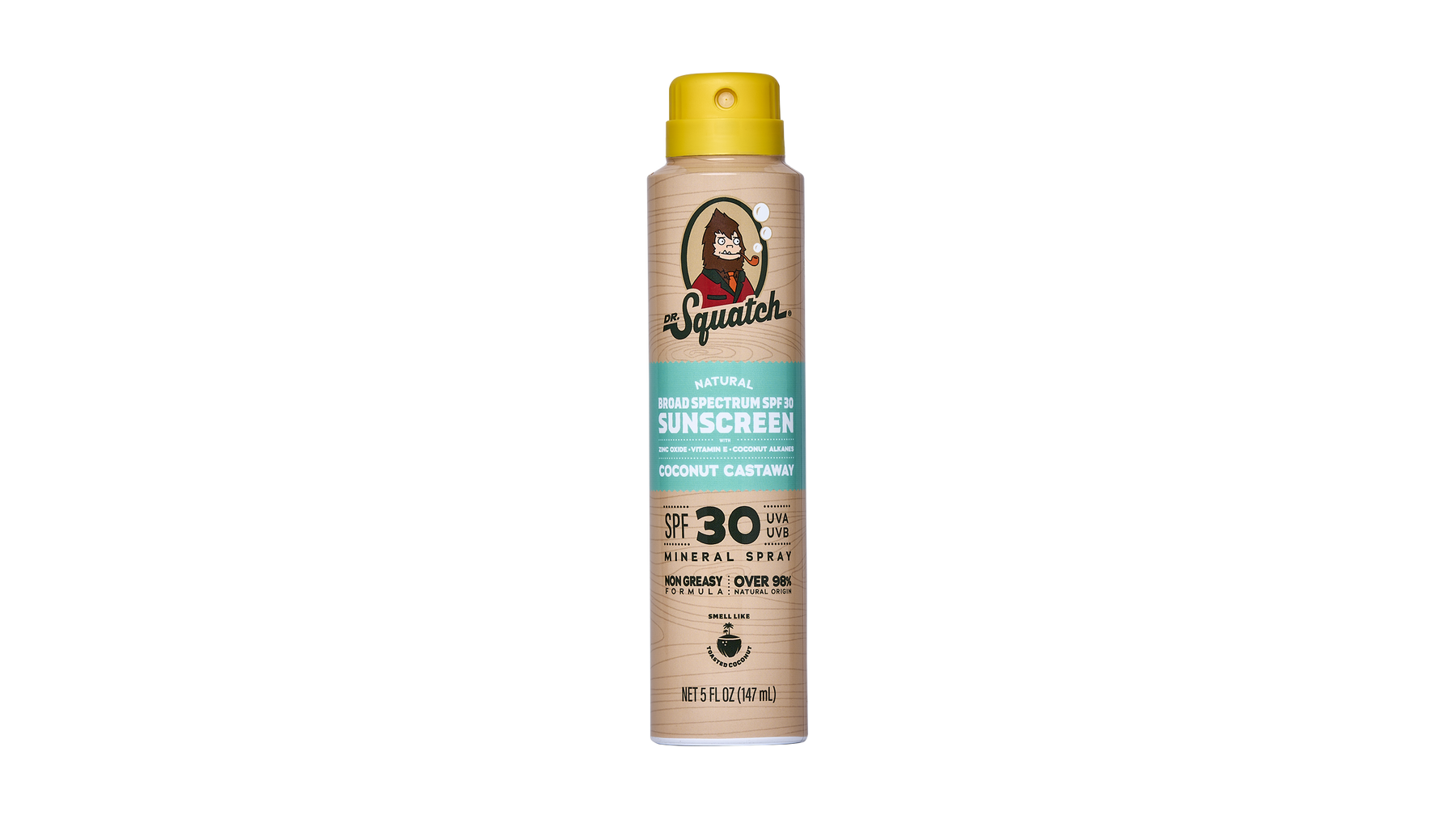 Spray Sunscreen | SPF 30 UVA/UVB Protection | Non-Greasy Mineral Sunscreen for Men H11