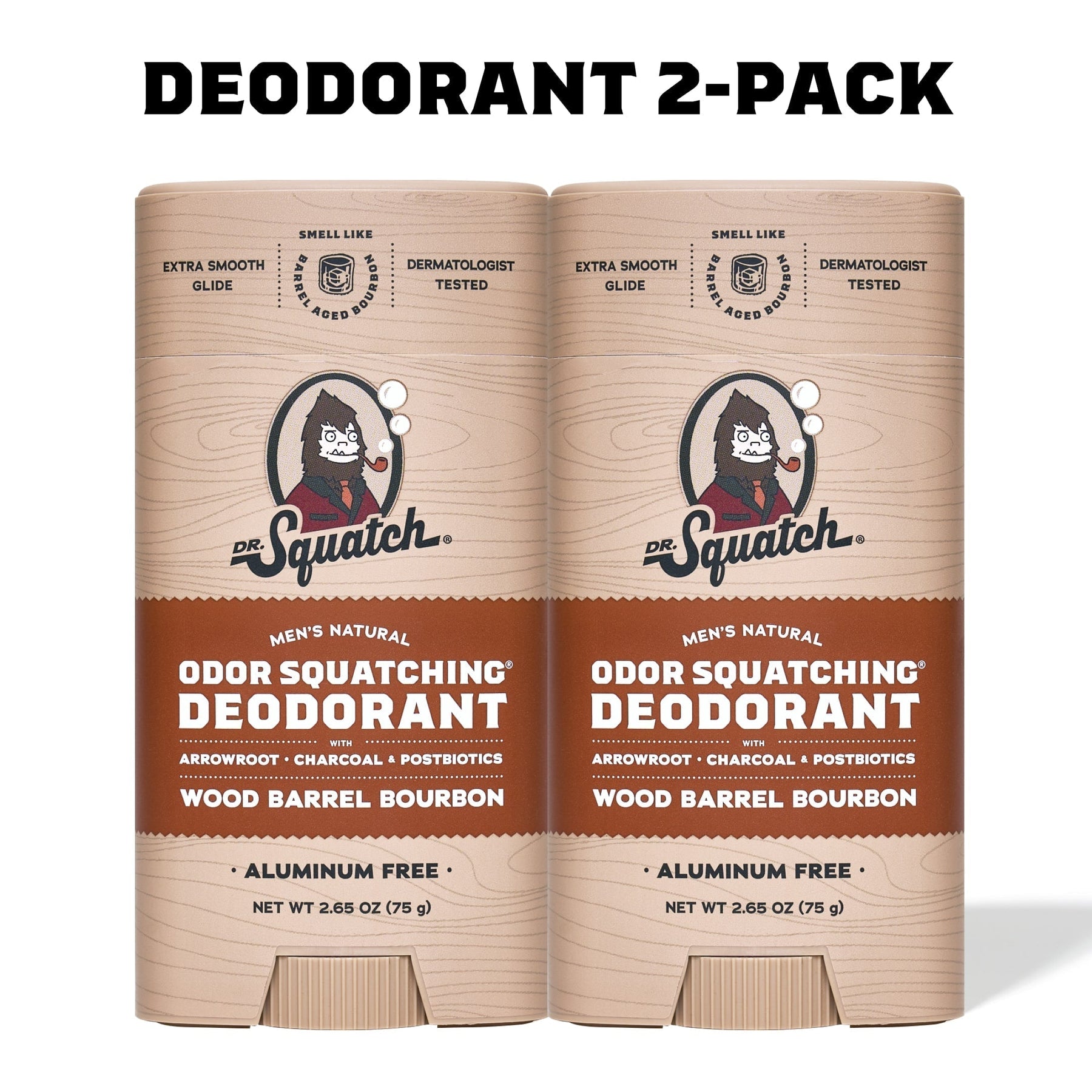 Wood Barrel Bourbon 2-Pack Deodorant Z7