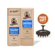 Hair Care Kit + Free Scalp Scrubber | Full & Thick Shampoo | Moisturizing Conditioner | Natural Products for Men X4