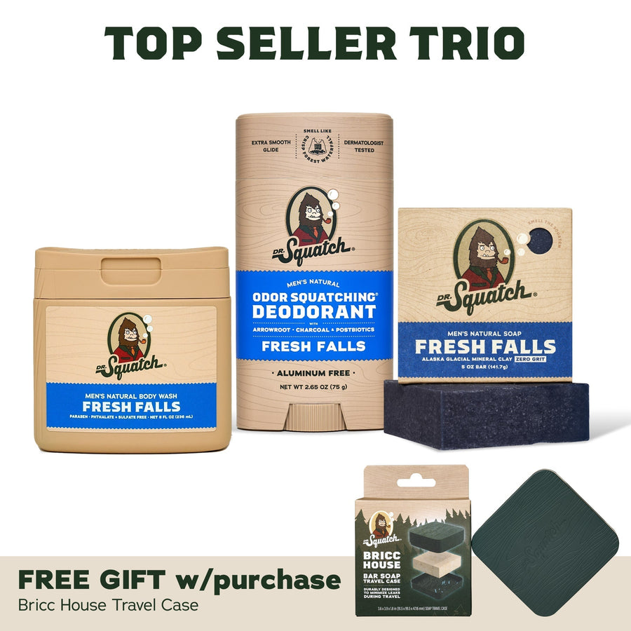 Soap, Deo, Body Wash + Travel Case P3