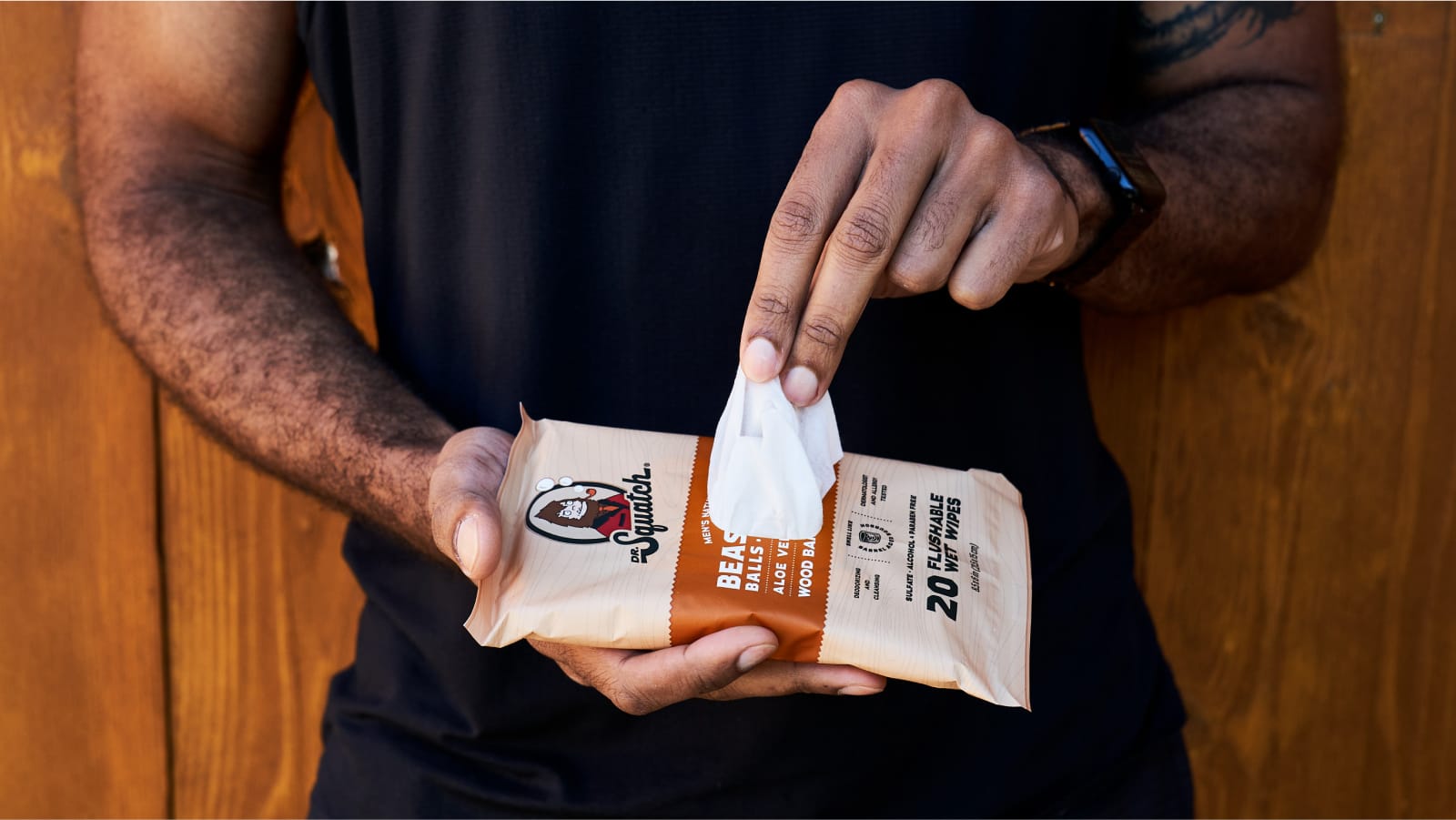 FREE Wood Barrel Bourbon Wipes O9