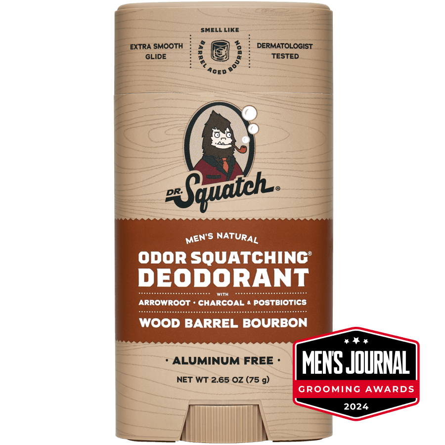 Essentials: Wood Barrel Bourbon Deodorant E1