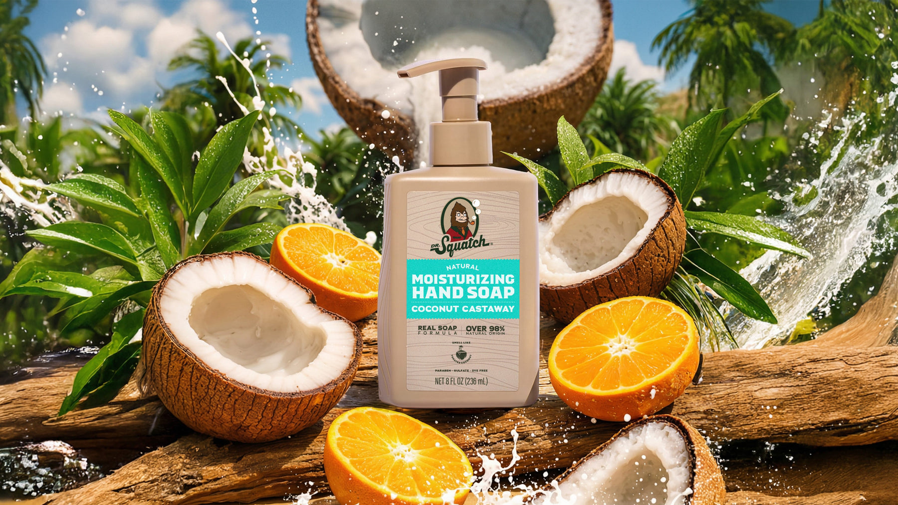 Coconut Castaway Hand Soap X1