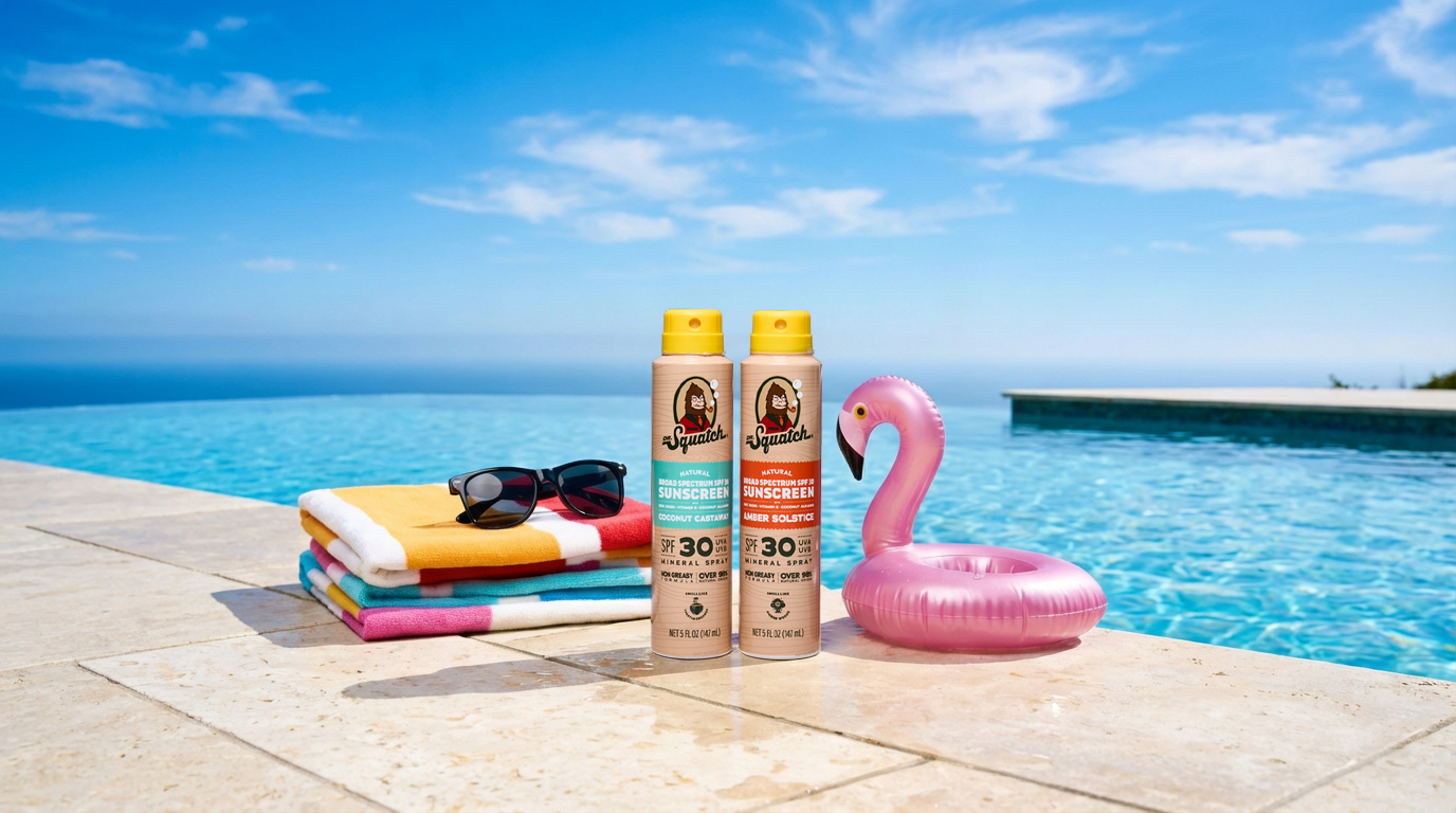 Spray Sunscreen 2-Pack | SPF 30 UVA/UVB Protection | Non-Greasy Mineral Sunscreen for Men G17