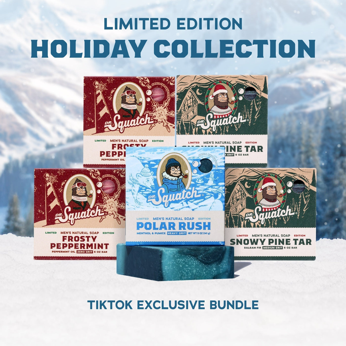 5-Pack Holiday Soap R2