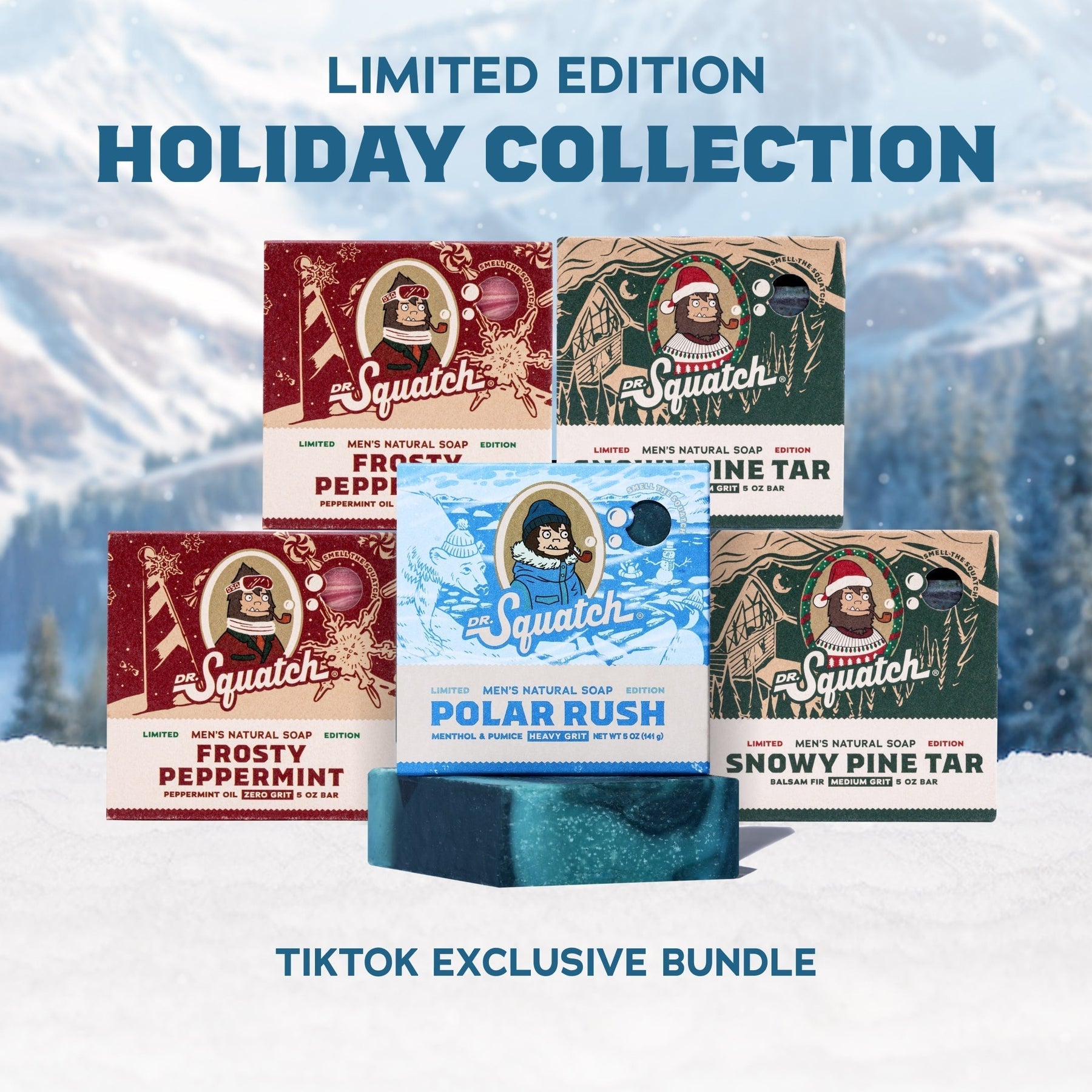 5-Pack Holiday Soap R2