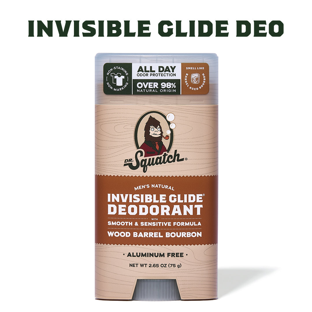 Wood Barrel Bourbon Invisible Glide Deo L18