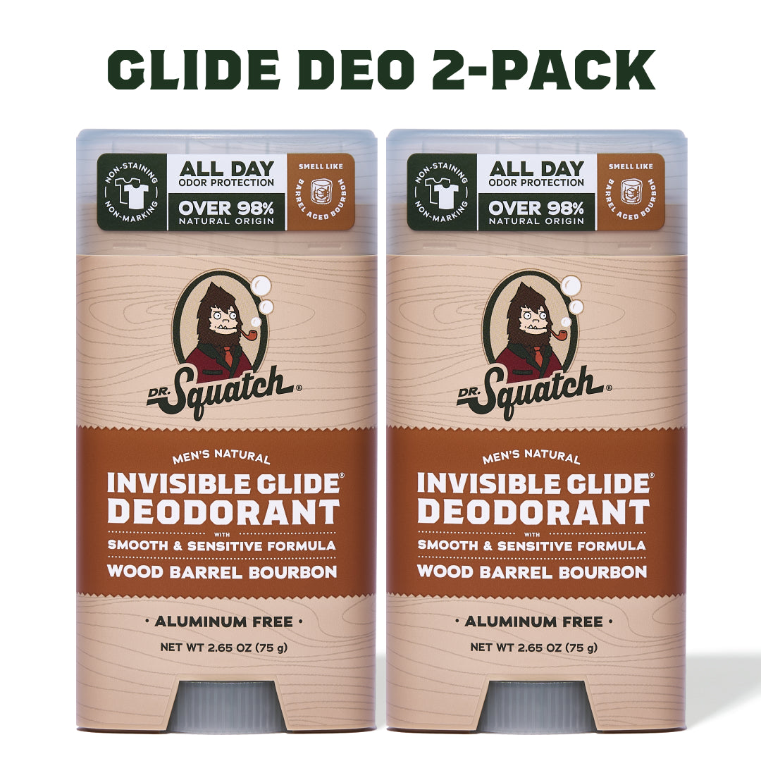 Wood Barrel Bourbon 2-Pack Invisible Glide Deo L14