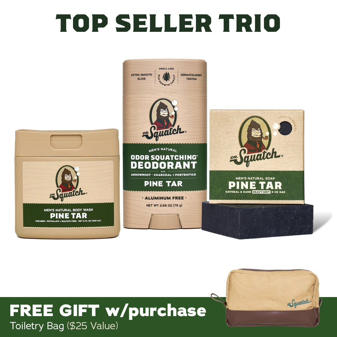Soap, Deo, Body Wash + GWP Bag - Pine Tar F18
