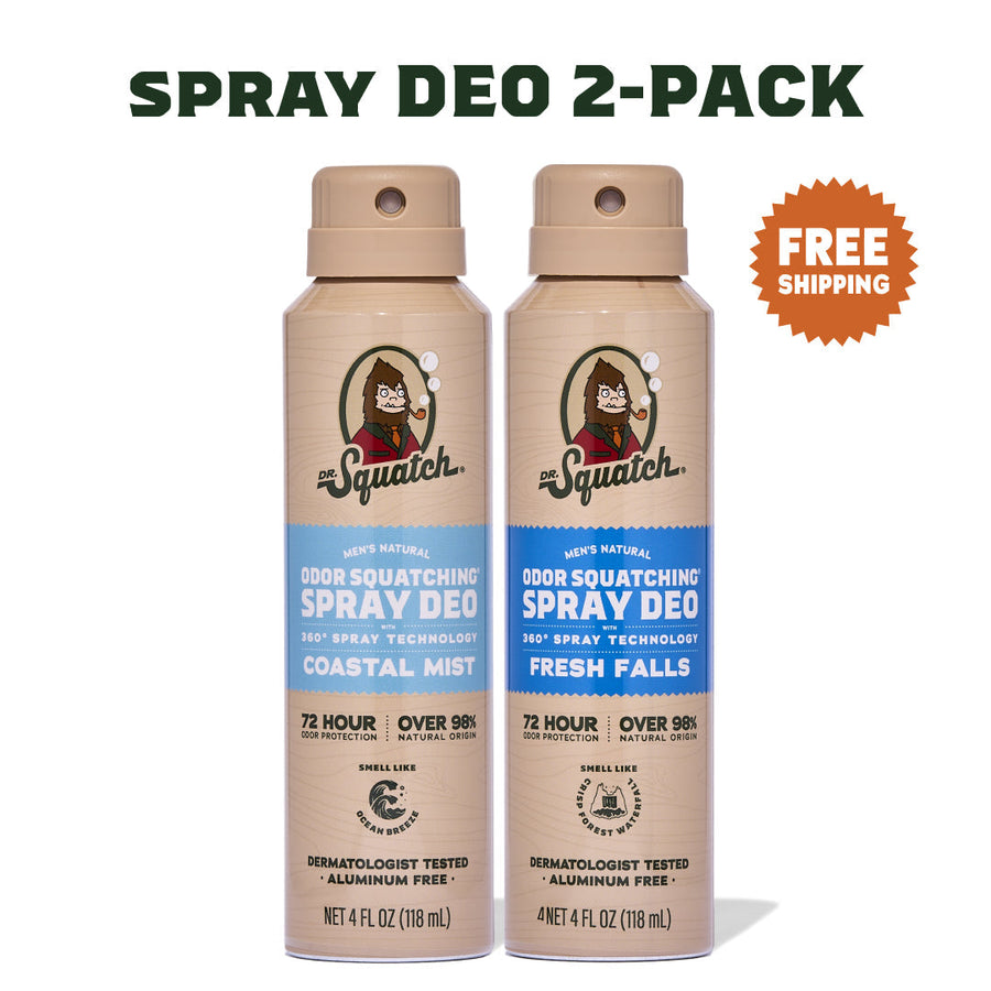 Coastal Mist & Fresh Falls 2-Pack Spray Deo T3