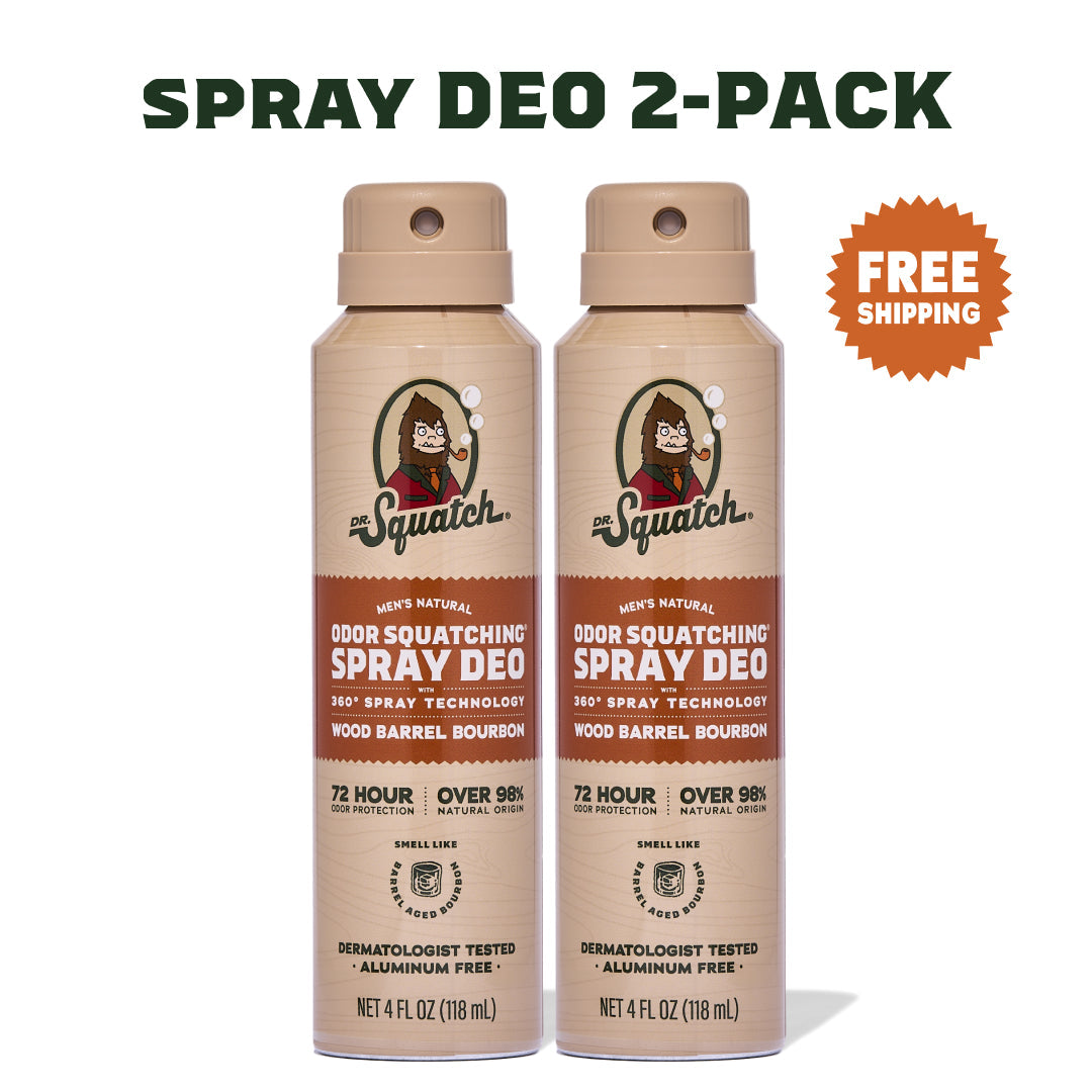 Wood Barrel Bourbon 2-Pack Spray Deo L13