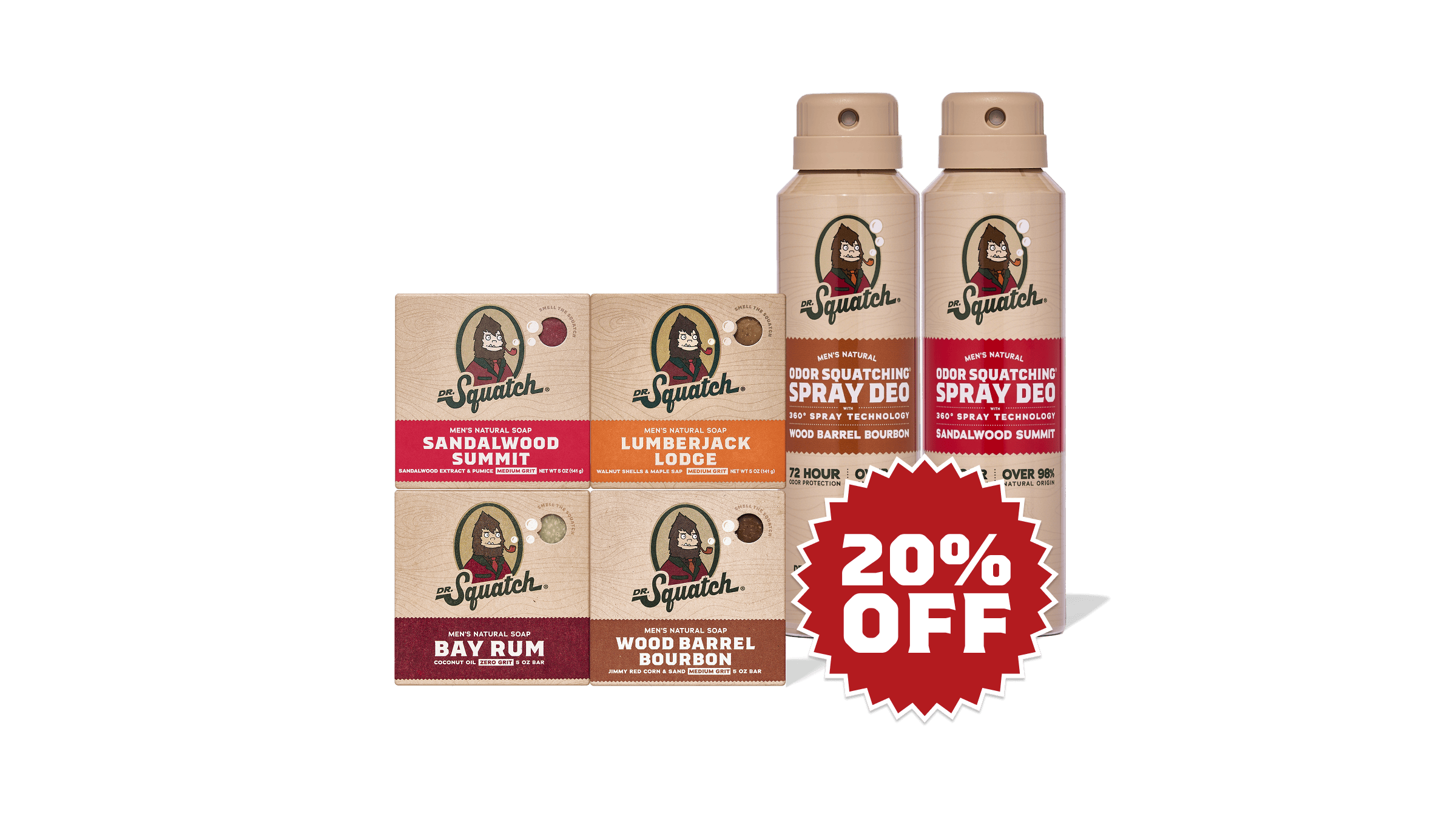 Dr. Squatch 360° Spray Set — product photo 4 of 5