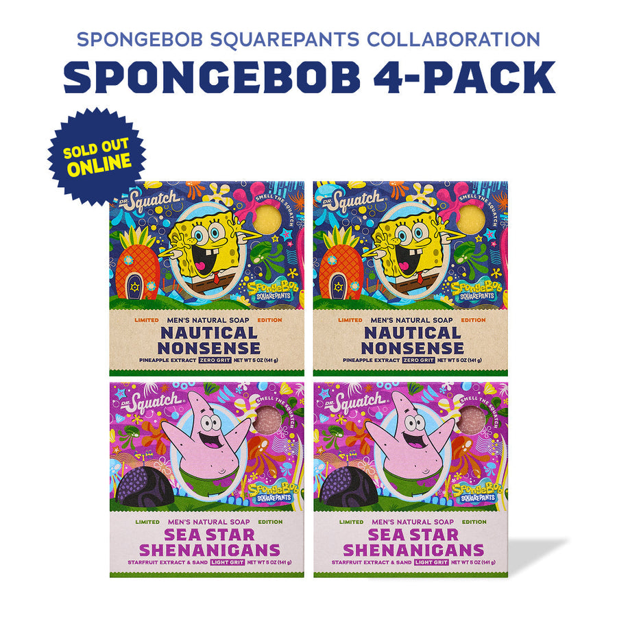 SpongeBob 4-Pack V6