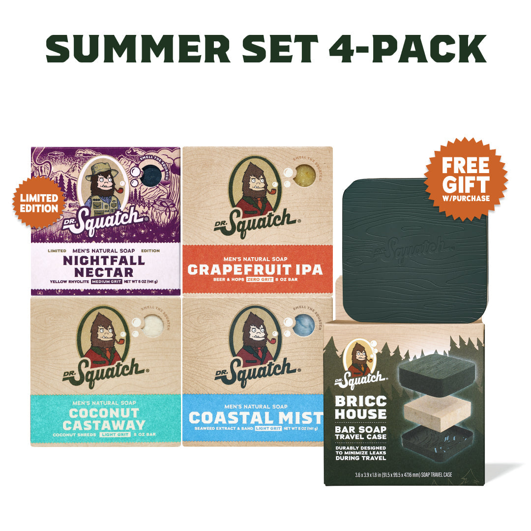 Summer Set 4-Pack + GWP Travel Case I13