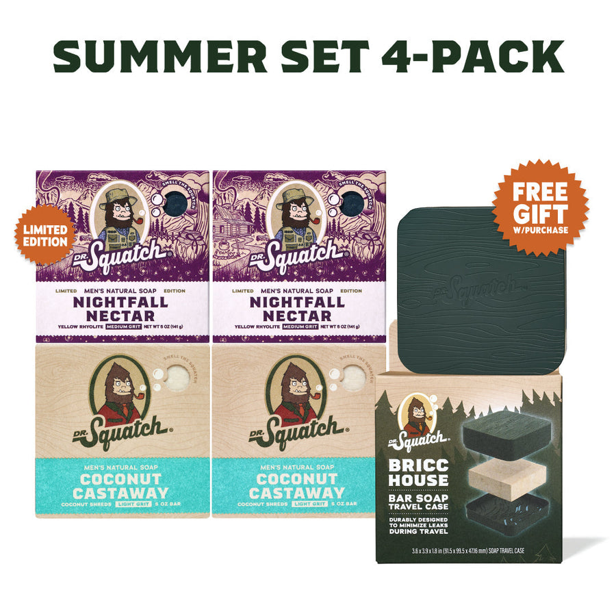 Summer Set 4-Pack + GWP Travel Case Y6