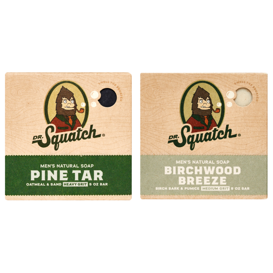 Woodsy 2-Pack Natural Bar Soap M13
