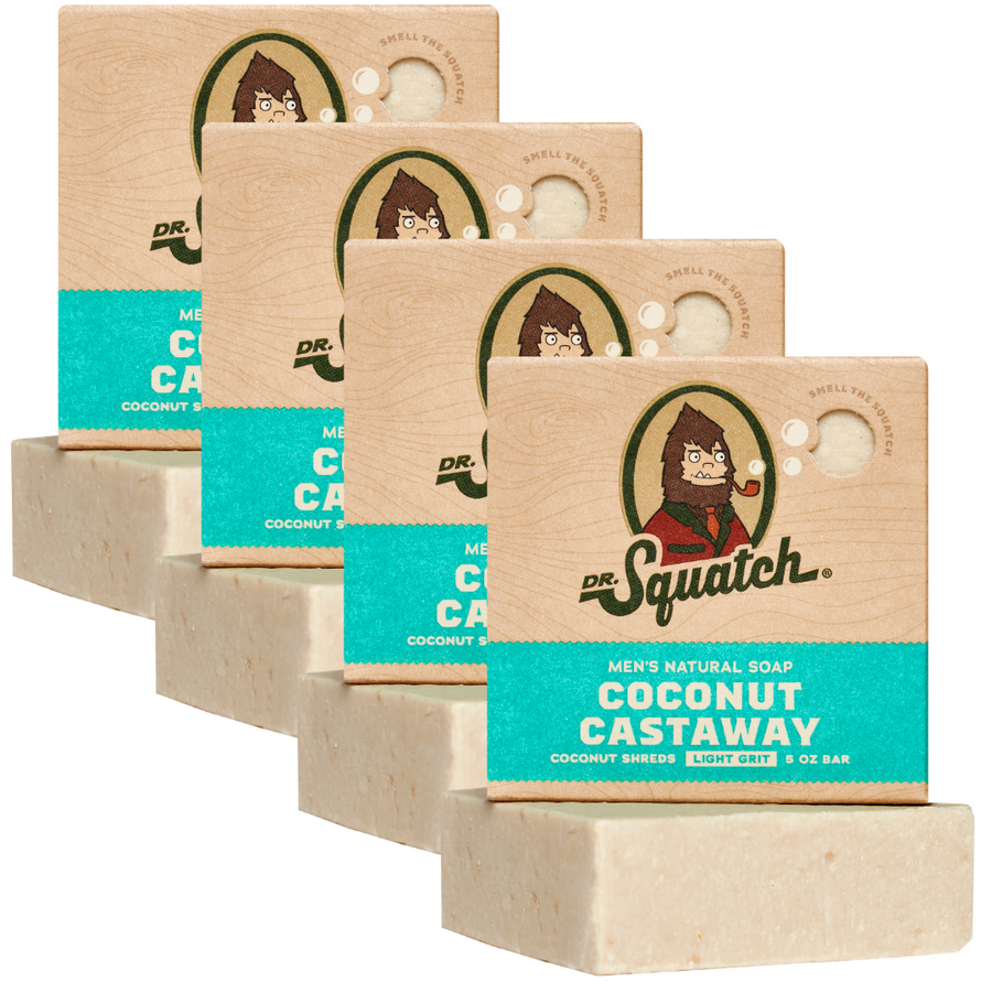 4-Pack Coconut Castaway Natural Bar Soap M2