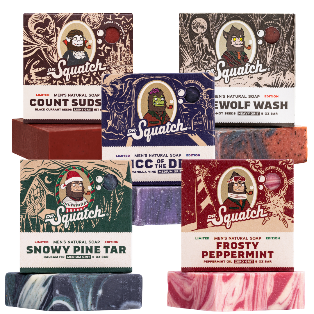 Holiday Hangover 5-Pack Natural Bar Soap Z8