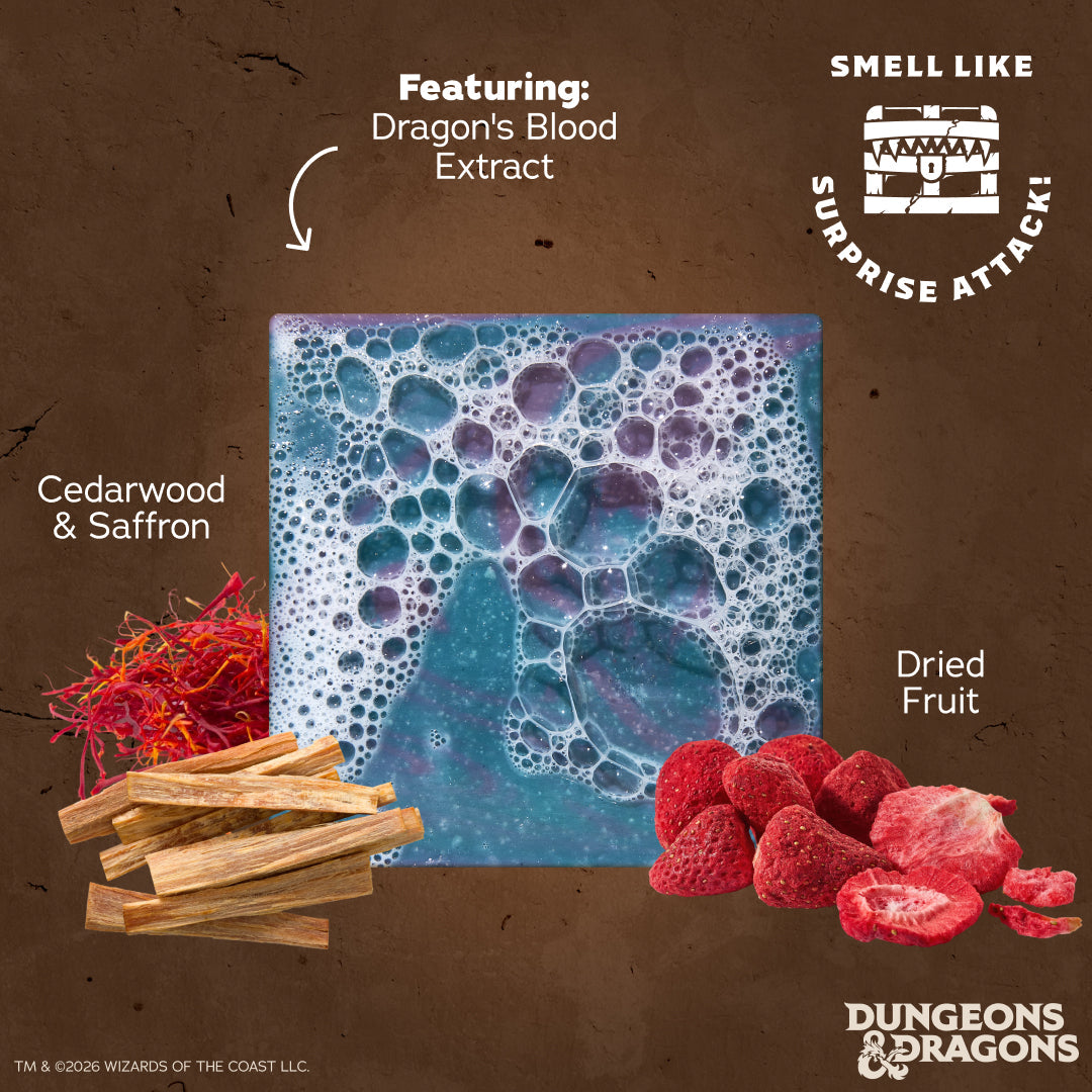 Dungeons & Dragons Mimic Bricc 3-Pack - Exclusive Limited Edition Bar Soap G8