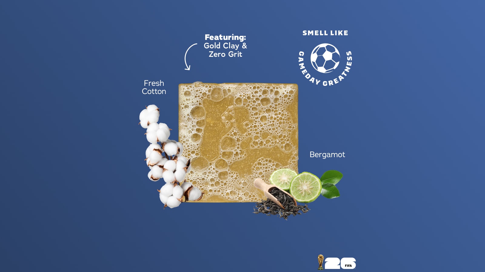 FIFA Golden Glory 3-Pack Bar Soap Bundle O2