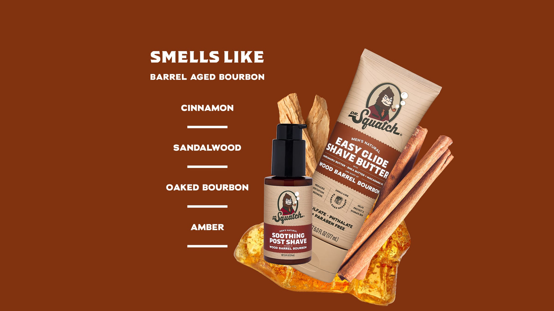 Wood Barrel Bourbon Glide Guy Bundle L17