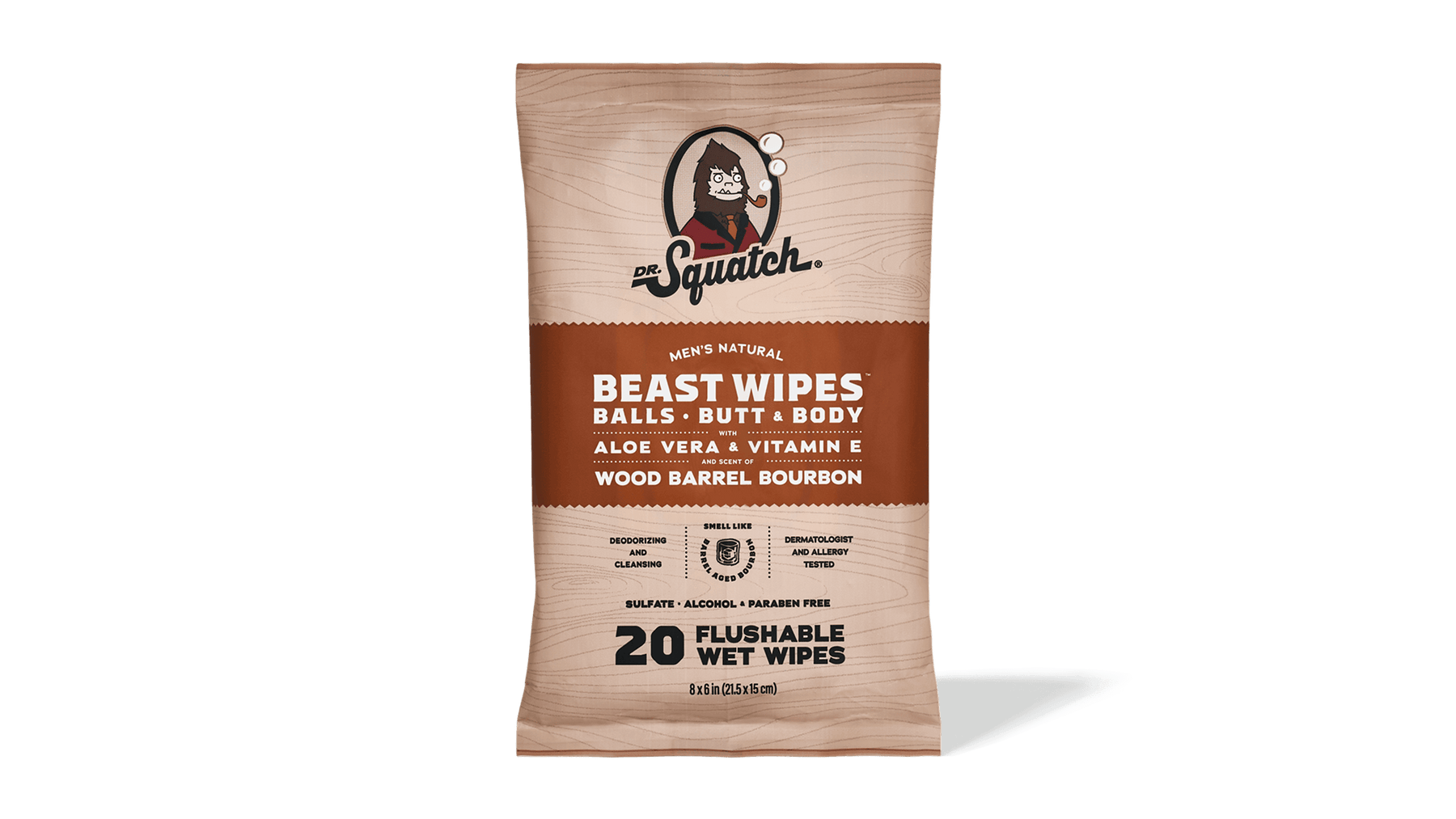 FREE Wood Barrel Bourbon Wipes O9