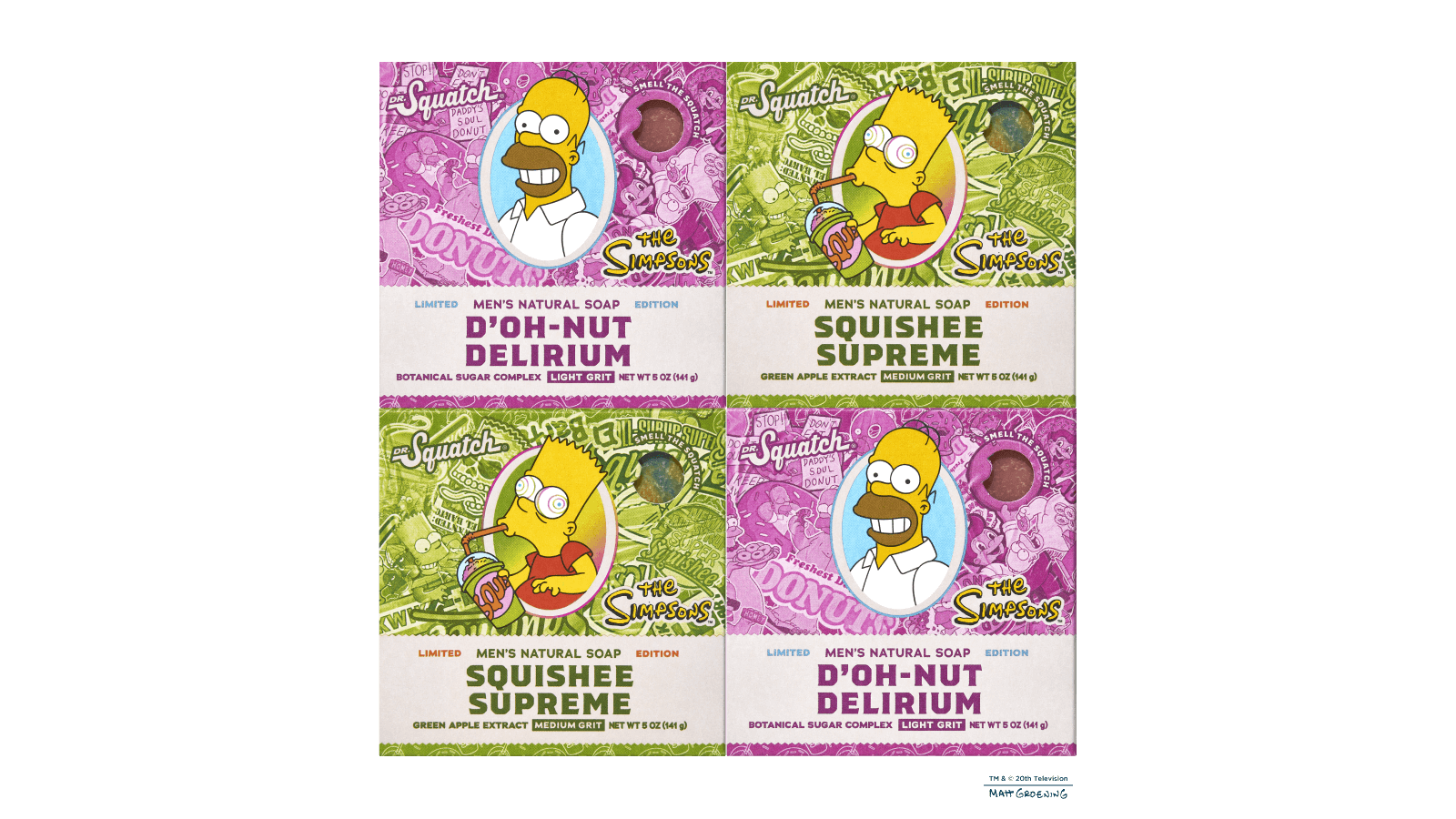 Simpsons Suds 4-Pack C0