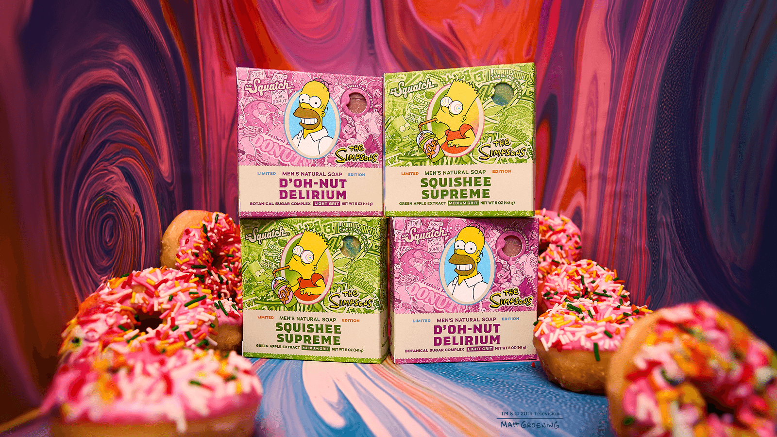 Simpsons Suds 4-Pack C0