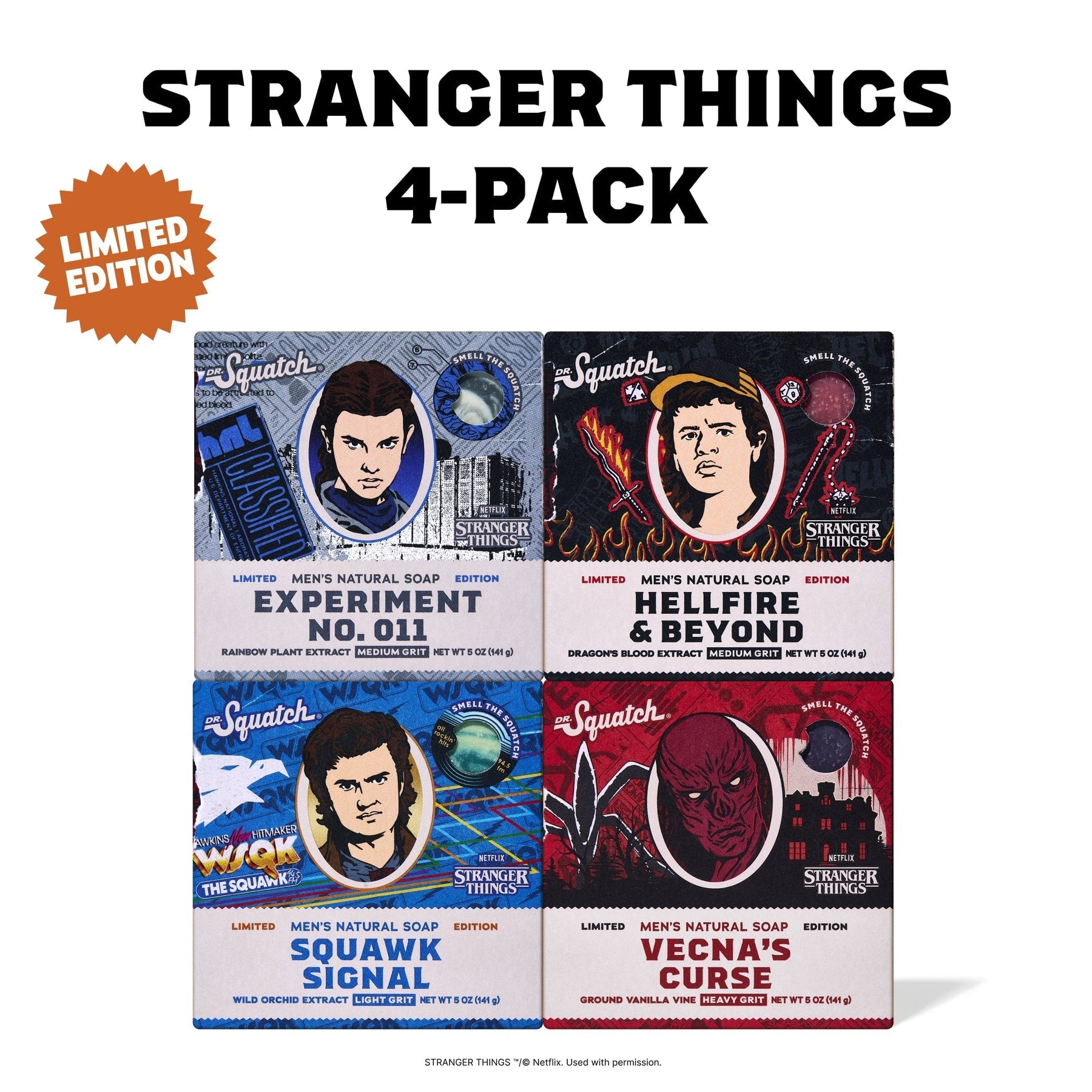Stranger Things 4-Pack - TTS H19