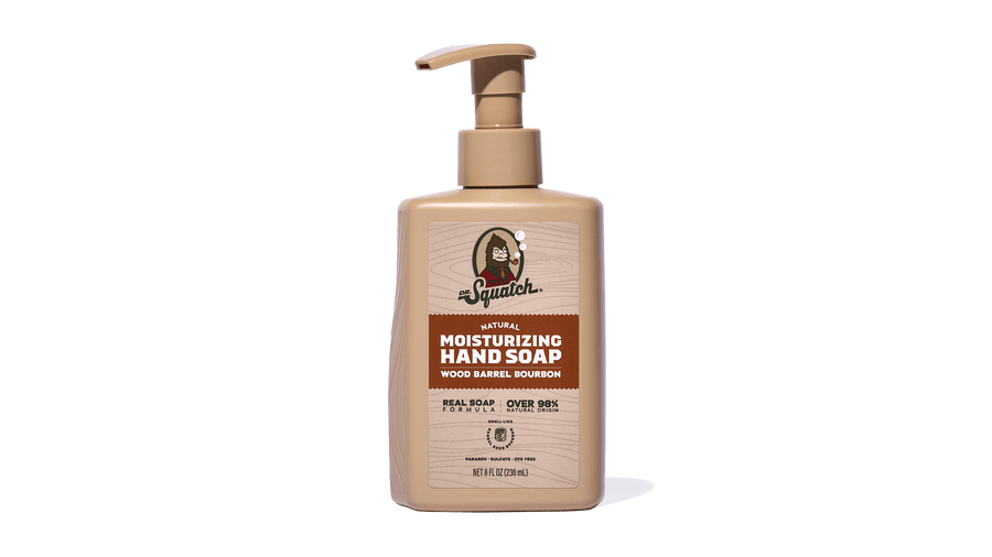 Wood Barrel Bourbon Hand Soap S6